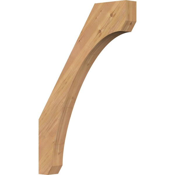 Ekena Millwork 3 1/2"W x 26"D x 38"H Legacy Smooth Knee Brace, Western Red Cedar BRC04X26X38LEC00SWR - main